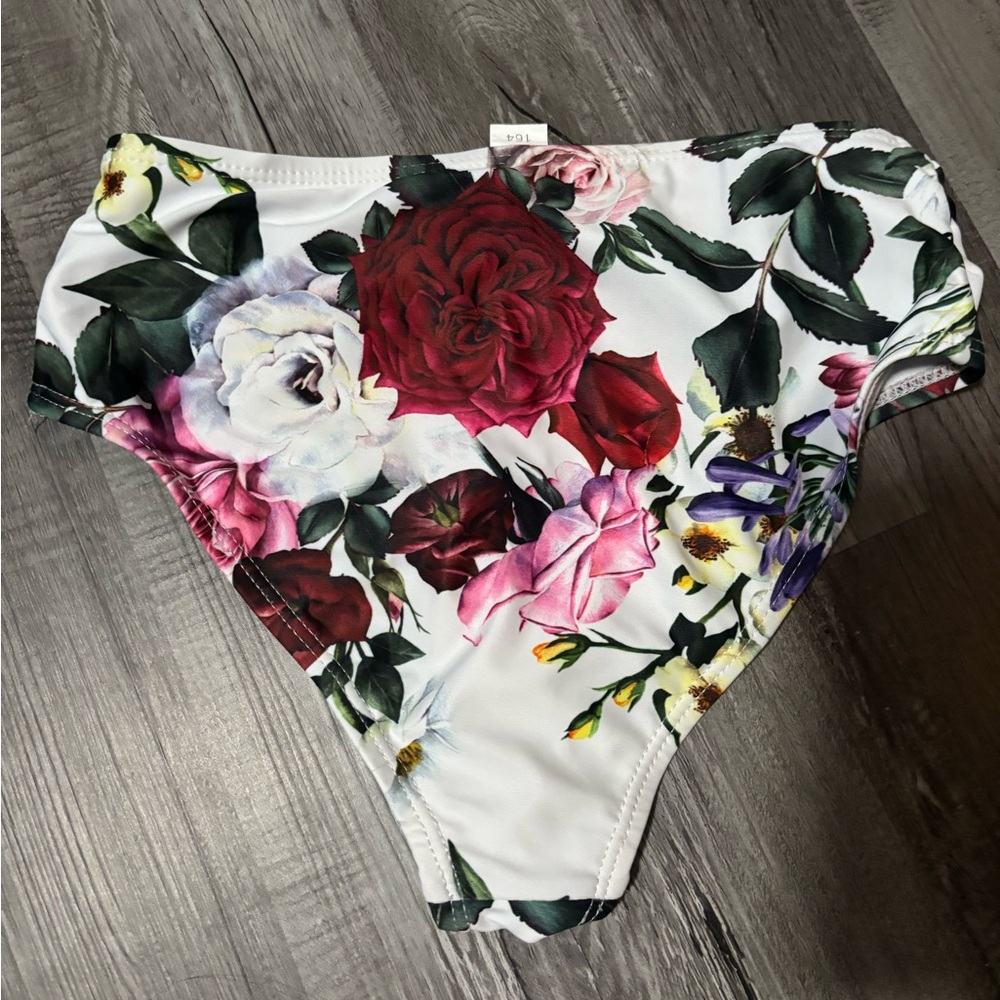 Floral Ruffle Bikini Set Kids/Tween - Picture 3 of 5